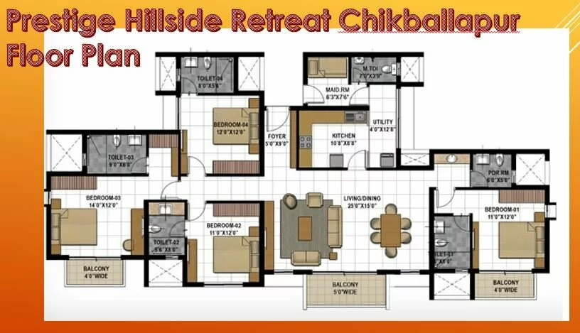 Prestige Hillside Retreat floorplan